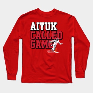 Brandon Aiyuk Called Game Long Sleeve T-Shirt